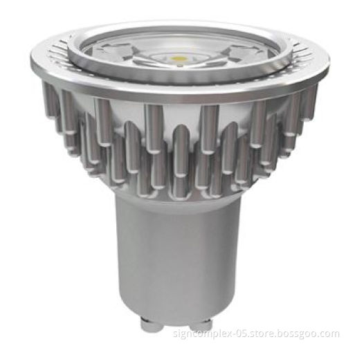 GU10 LED Spotlight with 5W Power, Equals to 40 to 50W Conventional Spotlight and Low-heat, No UV